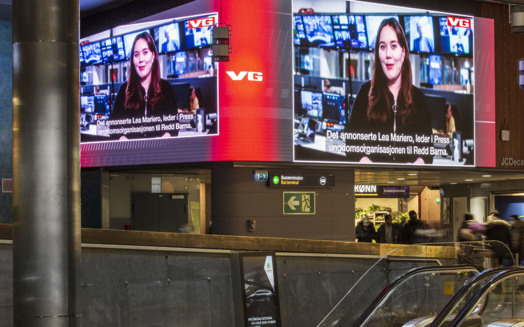 JCDecaux inngår samarbeid med VG